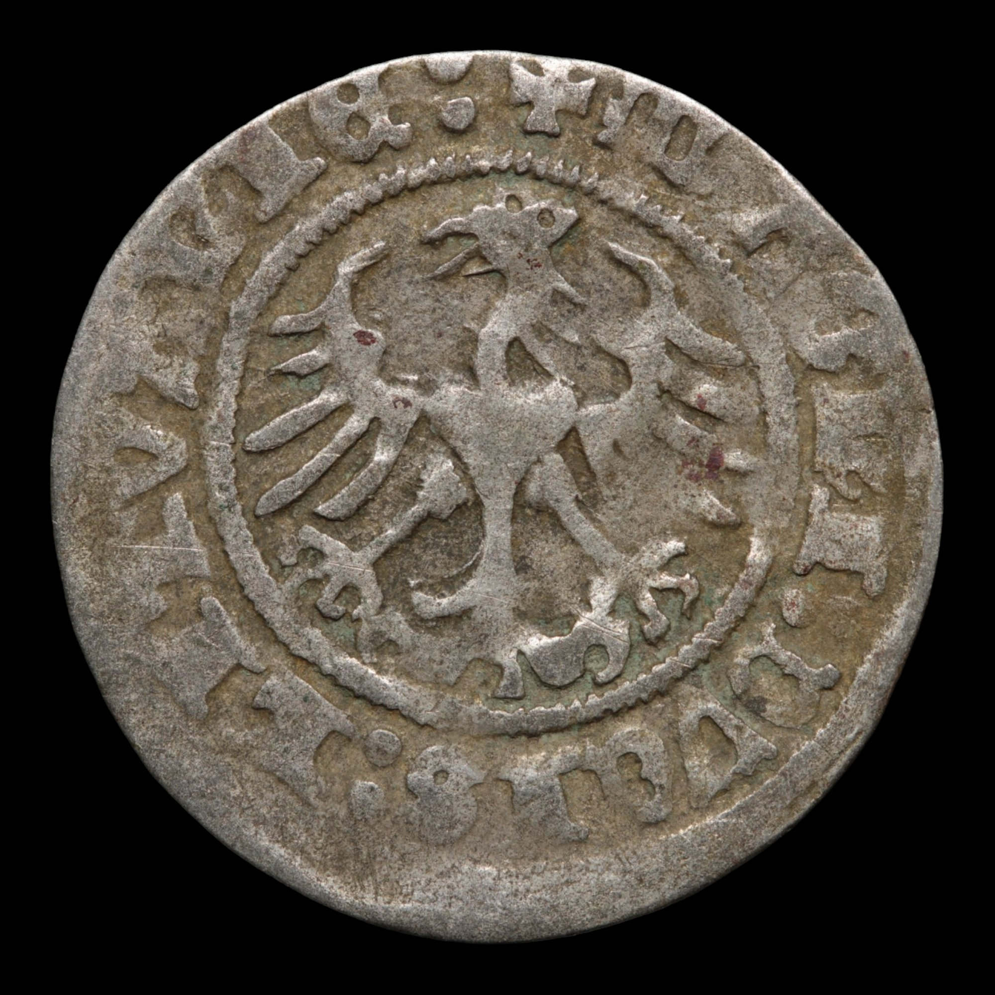 Grand Duchy of Lithuania, Sigismund I, Half Groat  - 1511 CE - Eastern Europe - 10/19/23 Auction