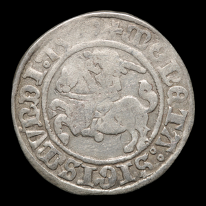 Grand Duchy of Lithuania, Sigismund I, Half Groat  - 1509 to 1518 CE - Eastern Europe - 10/19/23 Auction