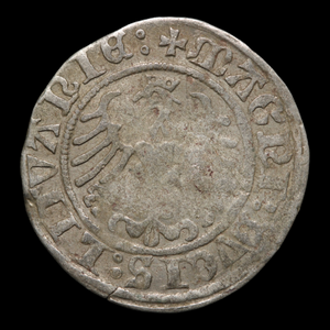 Grand Duchy of Lithuania, Sigismund I, Half Groat  - 1509 CE - Eastern Europe - 10/19/23 Auction