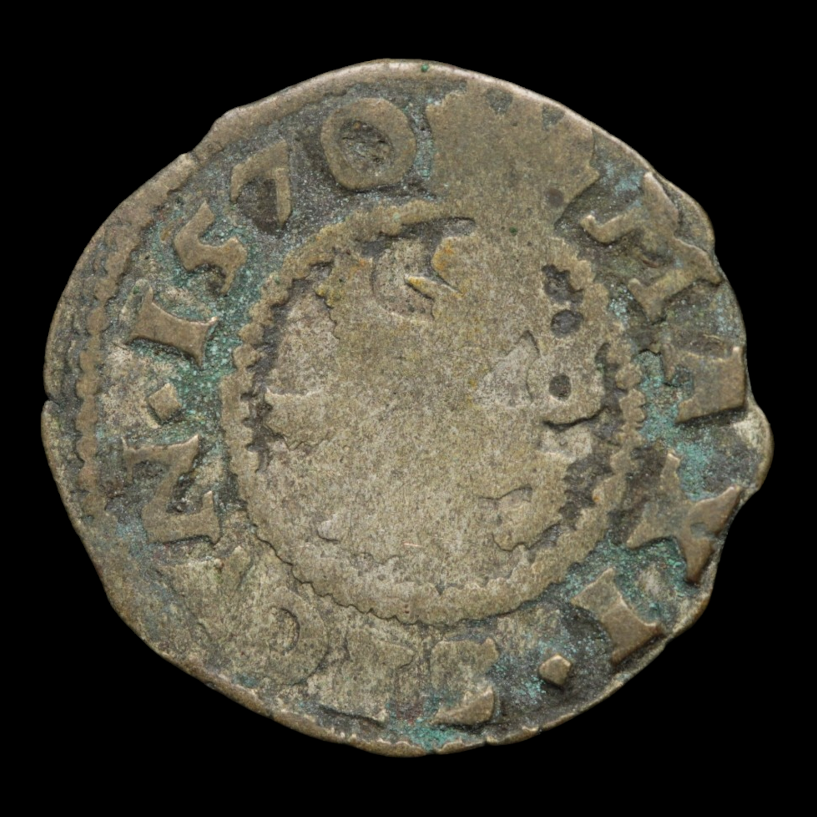 Kingdom of Bohemia, Maximilian II, Weiss-Pfennig - 1570 CE - Central Europe - 10/19/23 Auction
