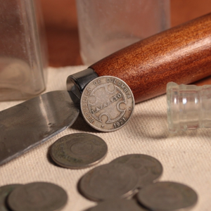 Leper Colony Coin, Colombia, 5 Centavos - 1921 - South America