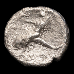Tarentum, Greek Didrachm, Horseman & Taras Riding Dolphin - c. 380 to 340 BCE - Magna Graecia, Italy