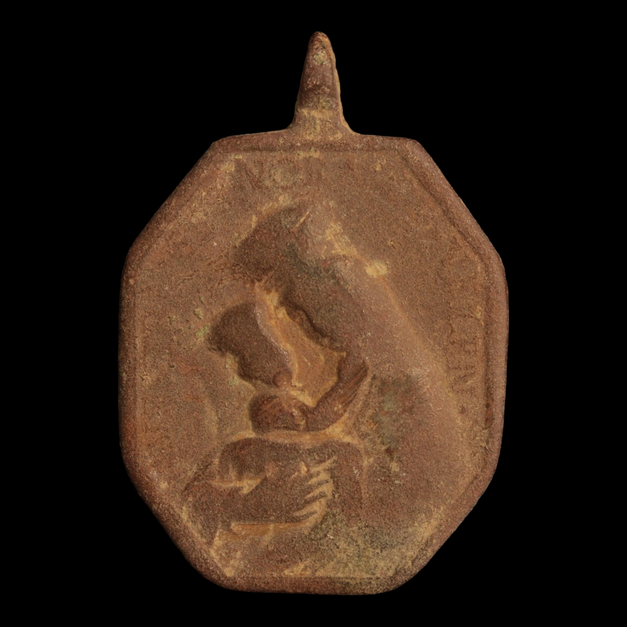 Religious Medal, Catholic Church, 41mm - 1500s to 1700s - Spanish Empire