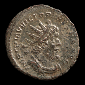 Rome, Antoninianus, Emperor Victorinus - c. 268 to 271 CE - Roman Empire