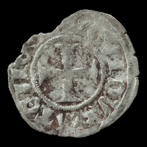 Crusades, Duchy of Athens, Denier - 1294 to 1308 CE - Greece