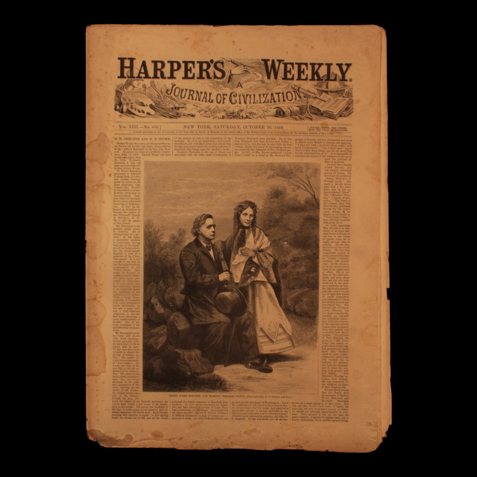Harper's Weekly — Oct. 30th, 1869