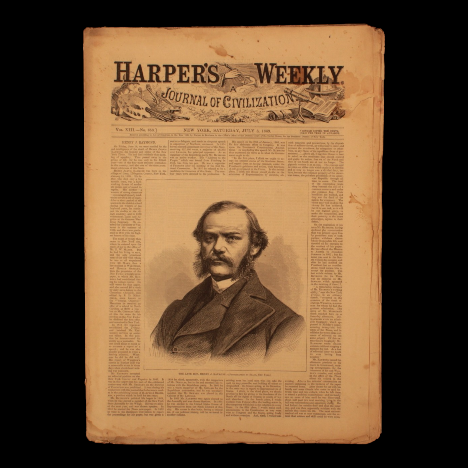 Harper's Weekly — July 3rd, 1869