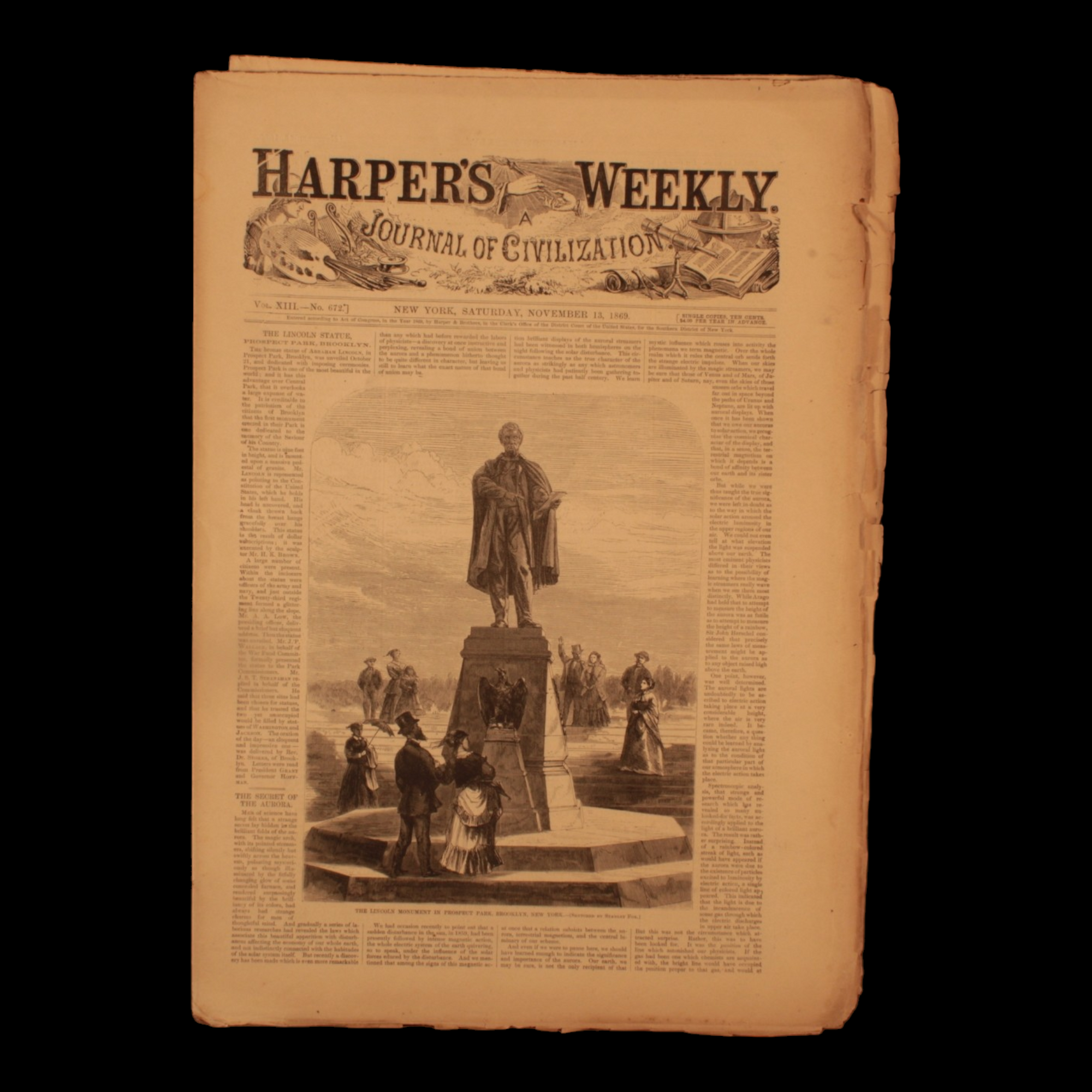 Harper's Weekly — Nov. 13th, 1869