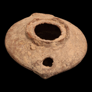 Hellenistic Period Oil Lamp, 3.5 inch - c. 323 to 31 BCE - Greco–Roman
