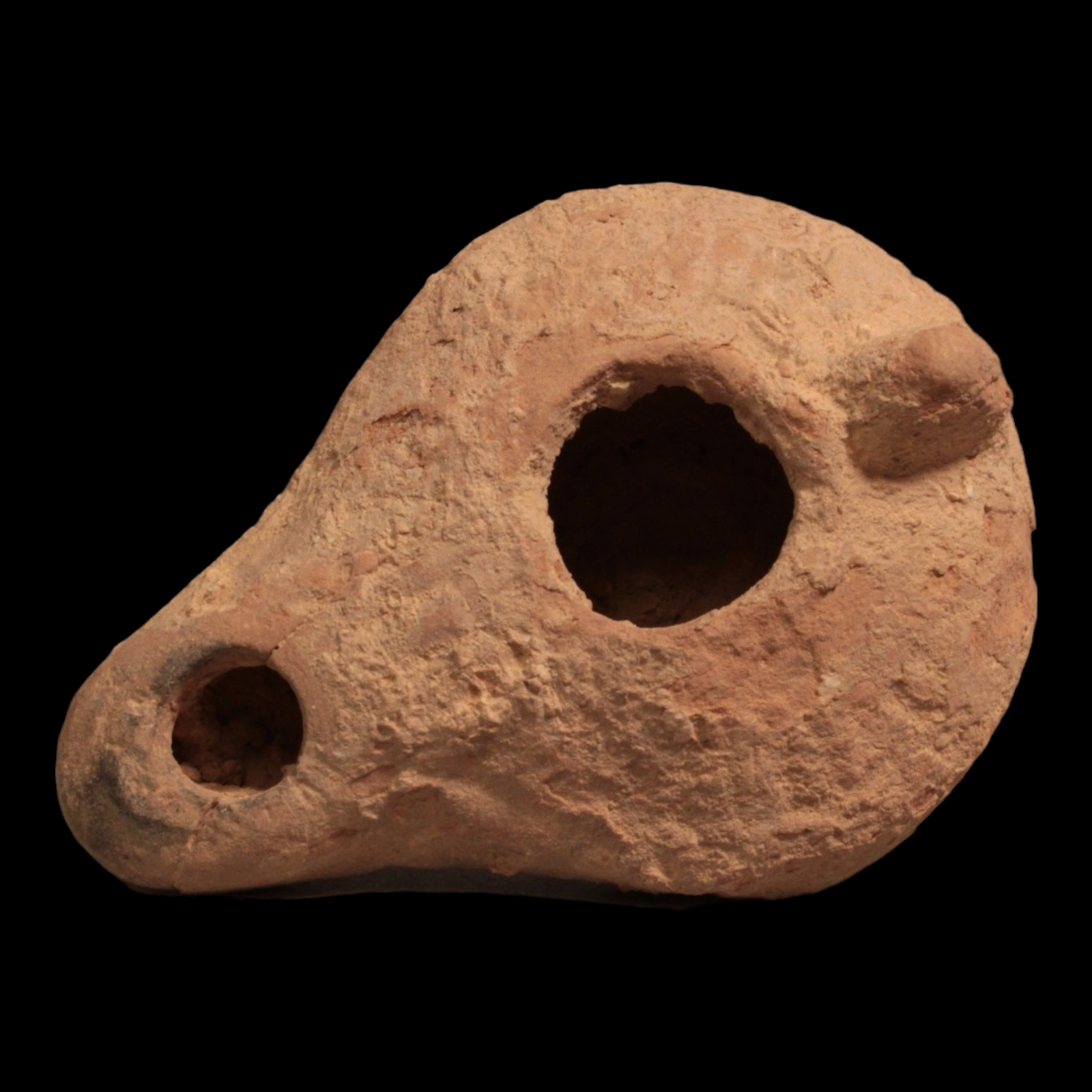 Late Roman Oil Lamp, 3.3 inch - c. 100 to 476 CE - Middle East