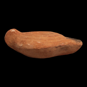Byzantine Oil Lamp, 3.8 inch - c. 500 to 900 CE - Middle East