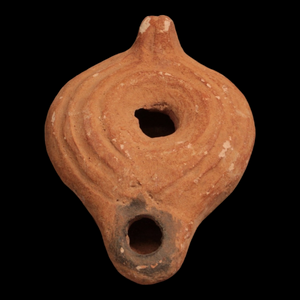 Byzantine Oil Lamp, 3.8 inch - c. 500 to 900 CE - Middle East