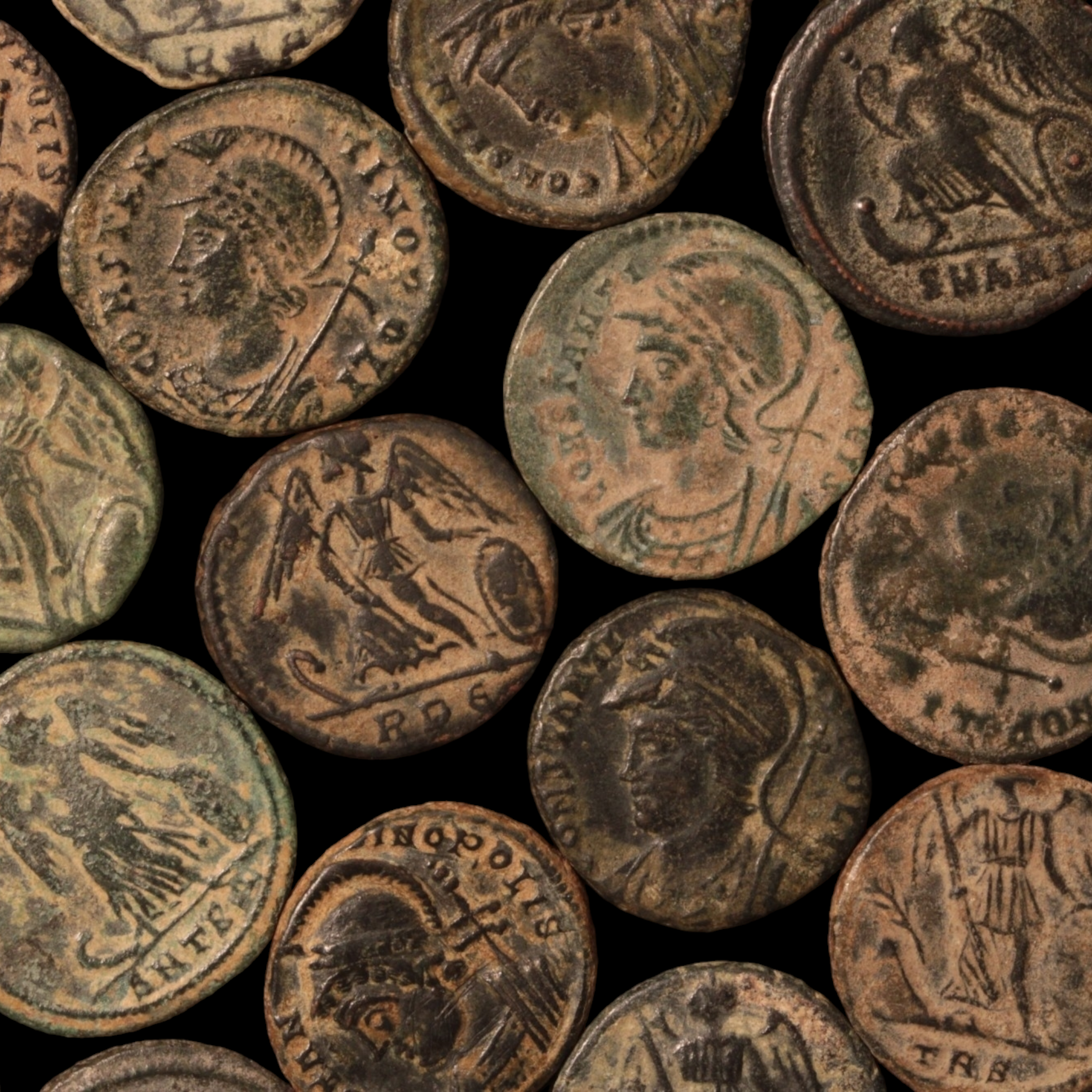 Capital Types Rome Roman Capital Cities Collection - c. 330 to 348 CE - Roman Empire ...