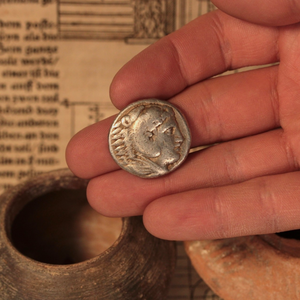 Alexander the Great, Silver Tetradrachm (16.95g, 26mm) - c. 323 to 320 BCE - Macedon/Greece - 1/10/24 Auction