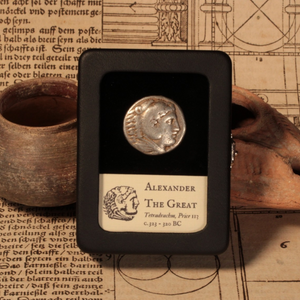 Alexander the Great, Silver Tetradrachm (16.95g, 26mm) - c. 323 to 320 BCE - Macedon/Greece - 1/10/24 Auction