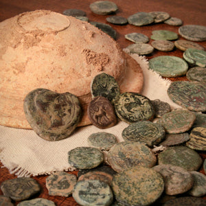 Celtiberian Bronze Coin, Punic Wars to Roman Era - c. 2nd to 1st century BCE - Ancient Spain