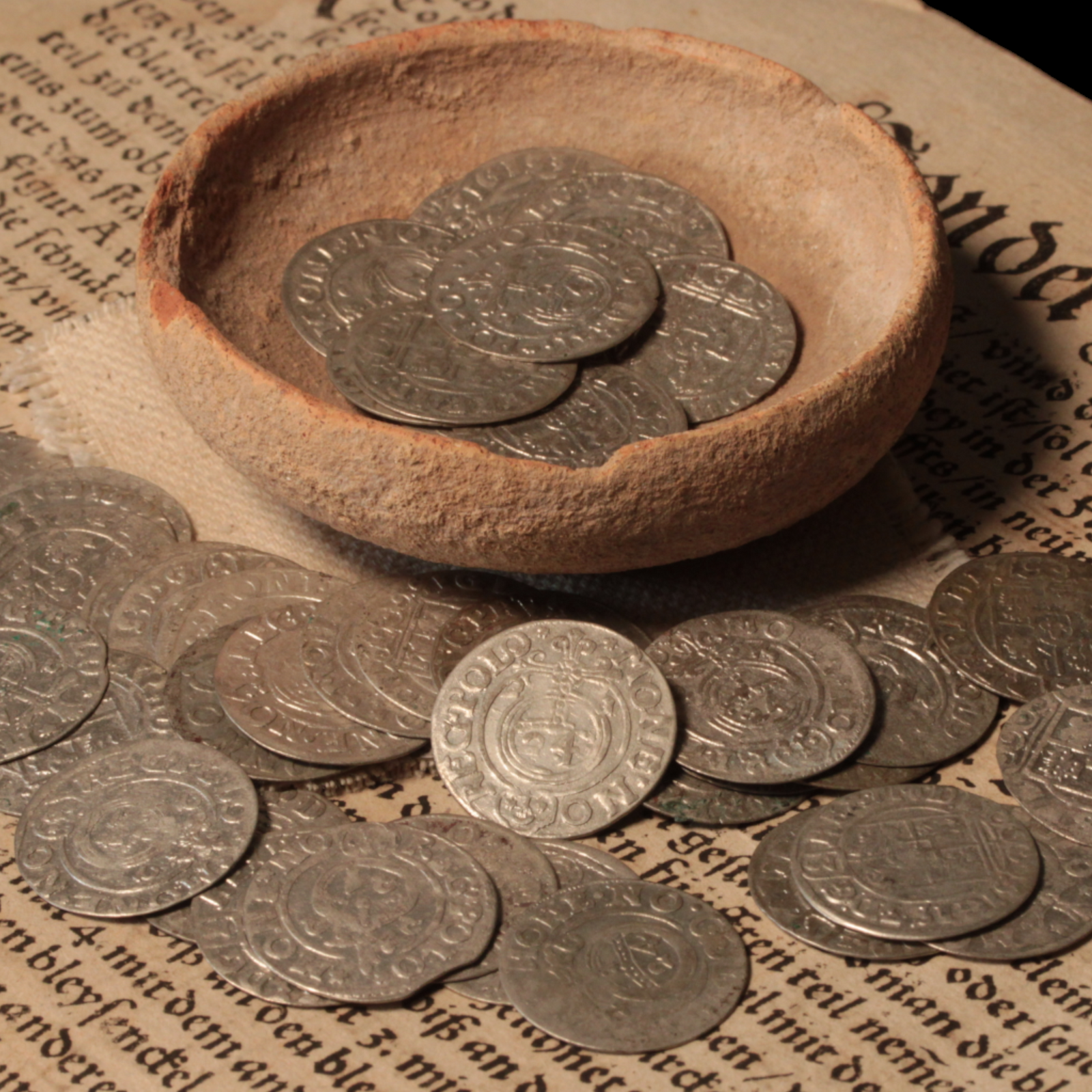 Poland, King Sigismund III, Silver 3 Polker - 1614 to 1627 CE - Polish–Lithuanian Commonwealth