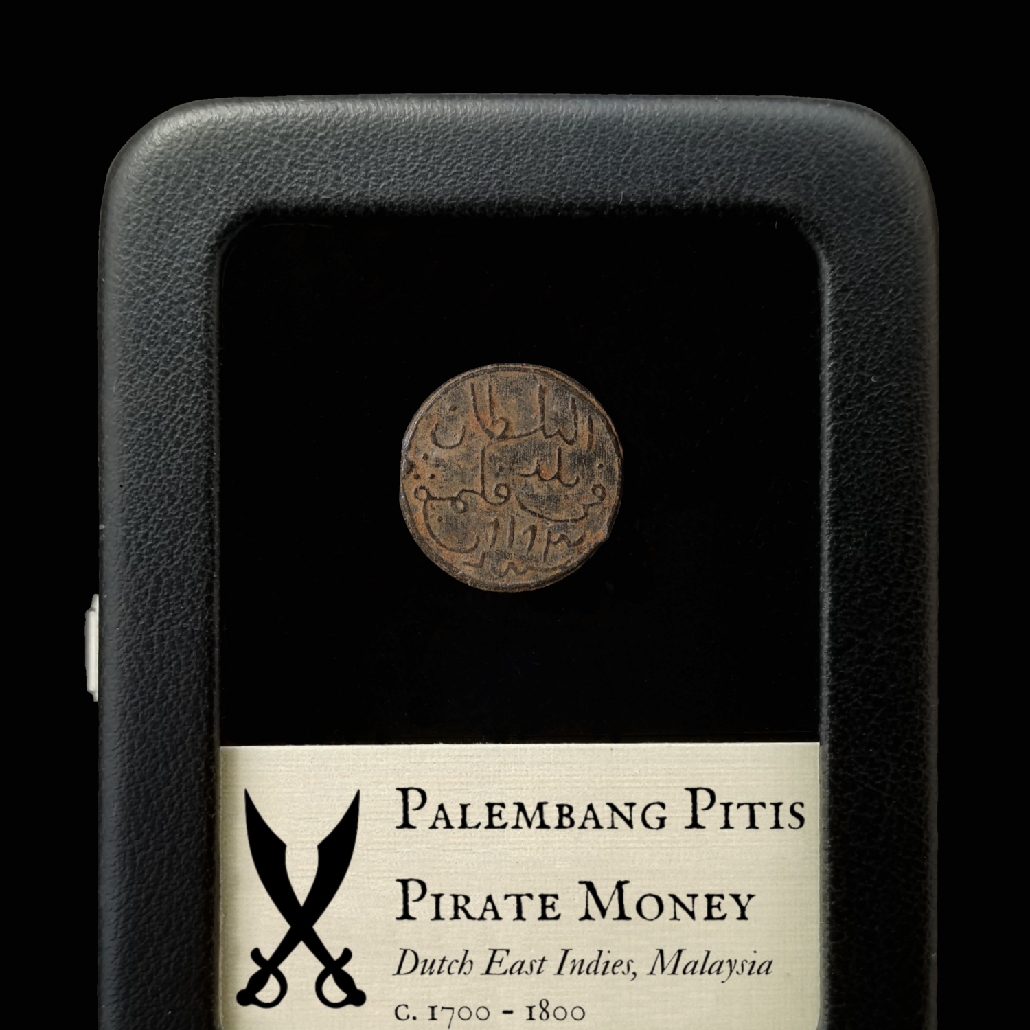 Pirate Money, Palembang Pitis - 1700's - Southeast Asia