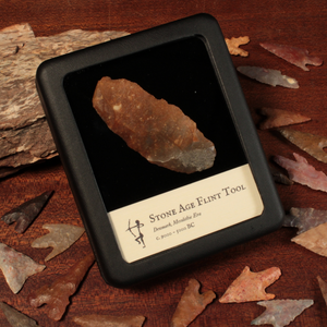 Danish Mesolithic Stone Tool, 2.7 inches (Scraper) - c. 9000 to 5000 BCE - Denmark - 1/17/23 Auction
