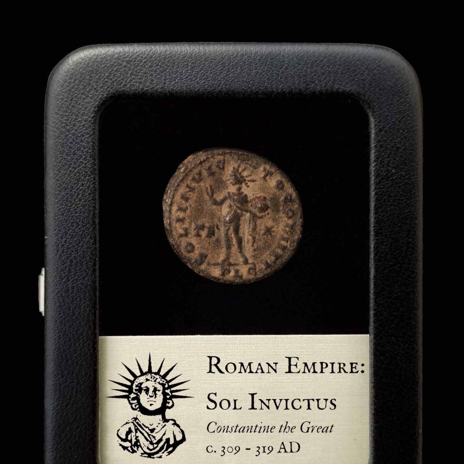 Rome, Sol Invictus (Sun God) Coin - c. 309 to 319 CE - Roman Empire