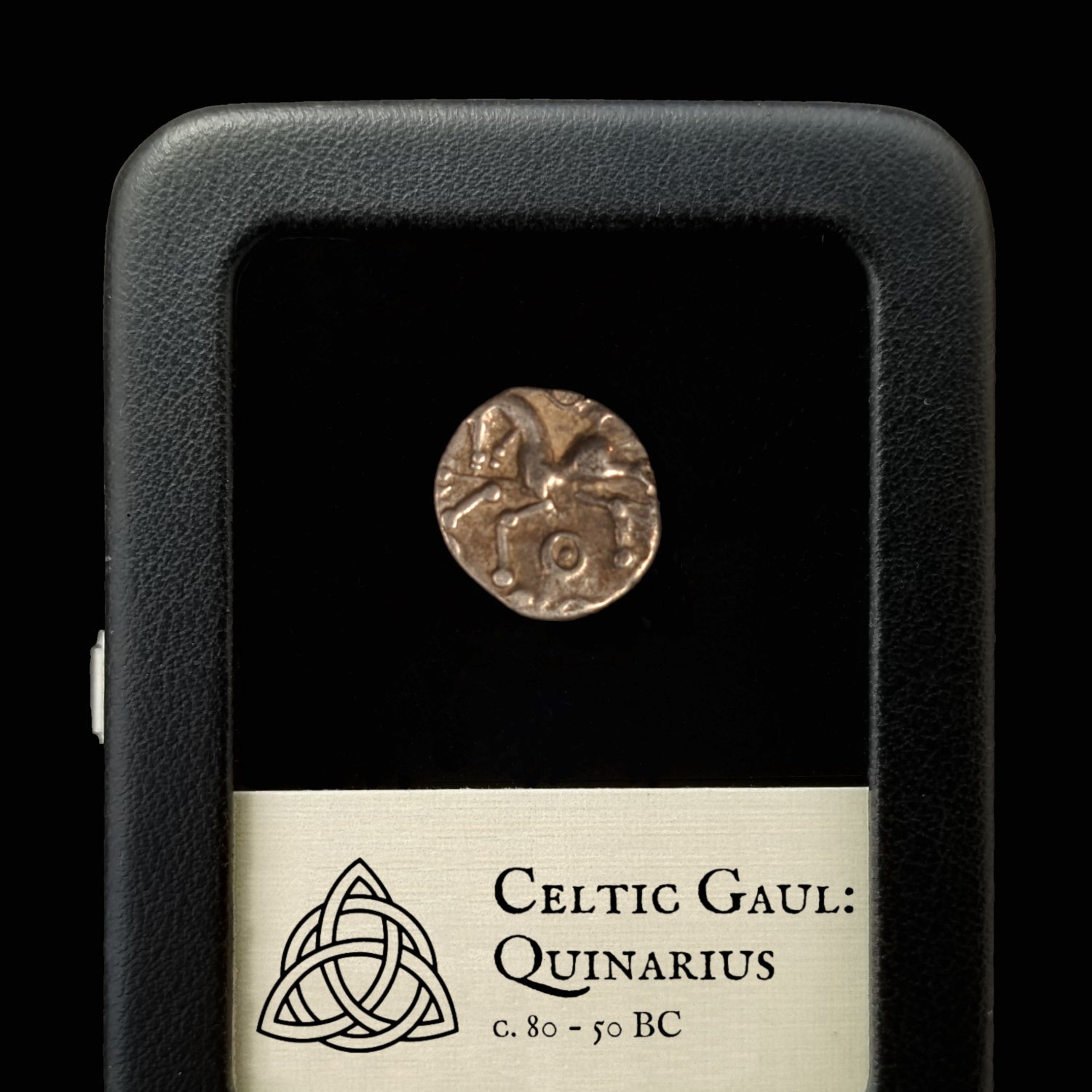 Celtic Gaul, Silver Quinarius - 80 BC - Western Europe