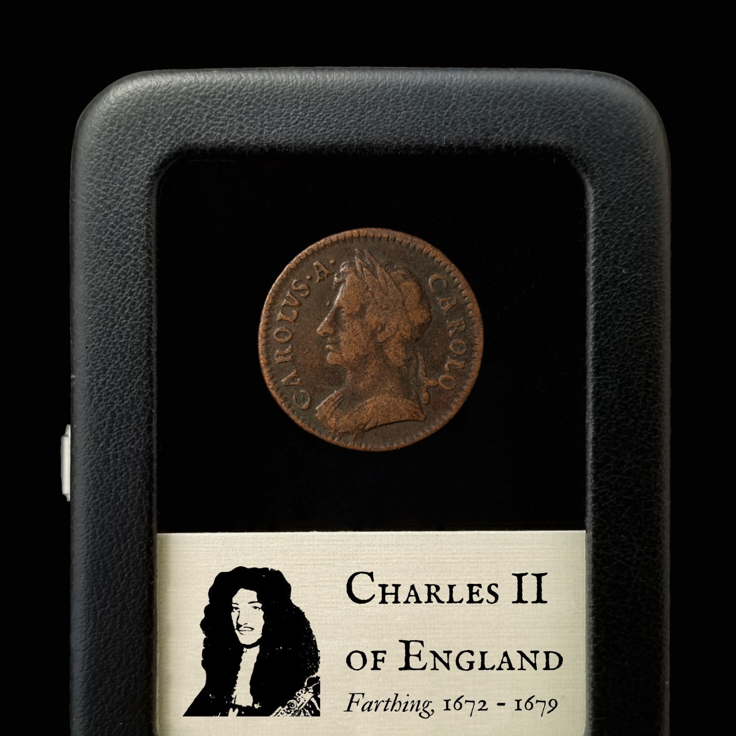 Charles II of England, Farthing - 1670's - Great Britain
