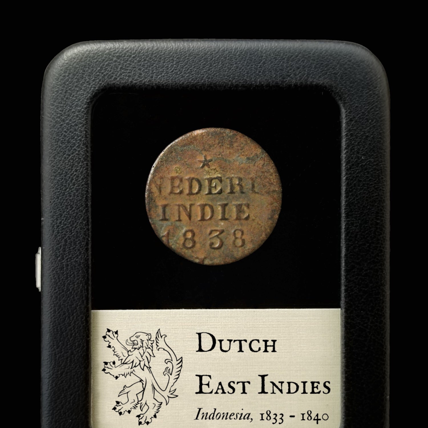 Dutch East Indies, Post–VOC Duit - 1833 to 1840 - Indonesia