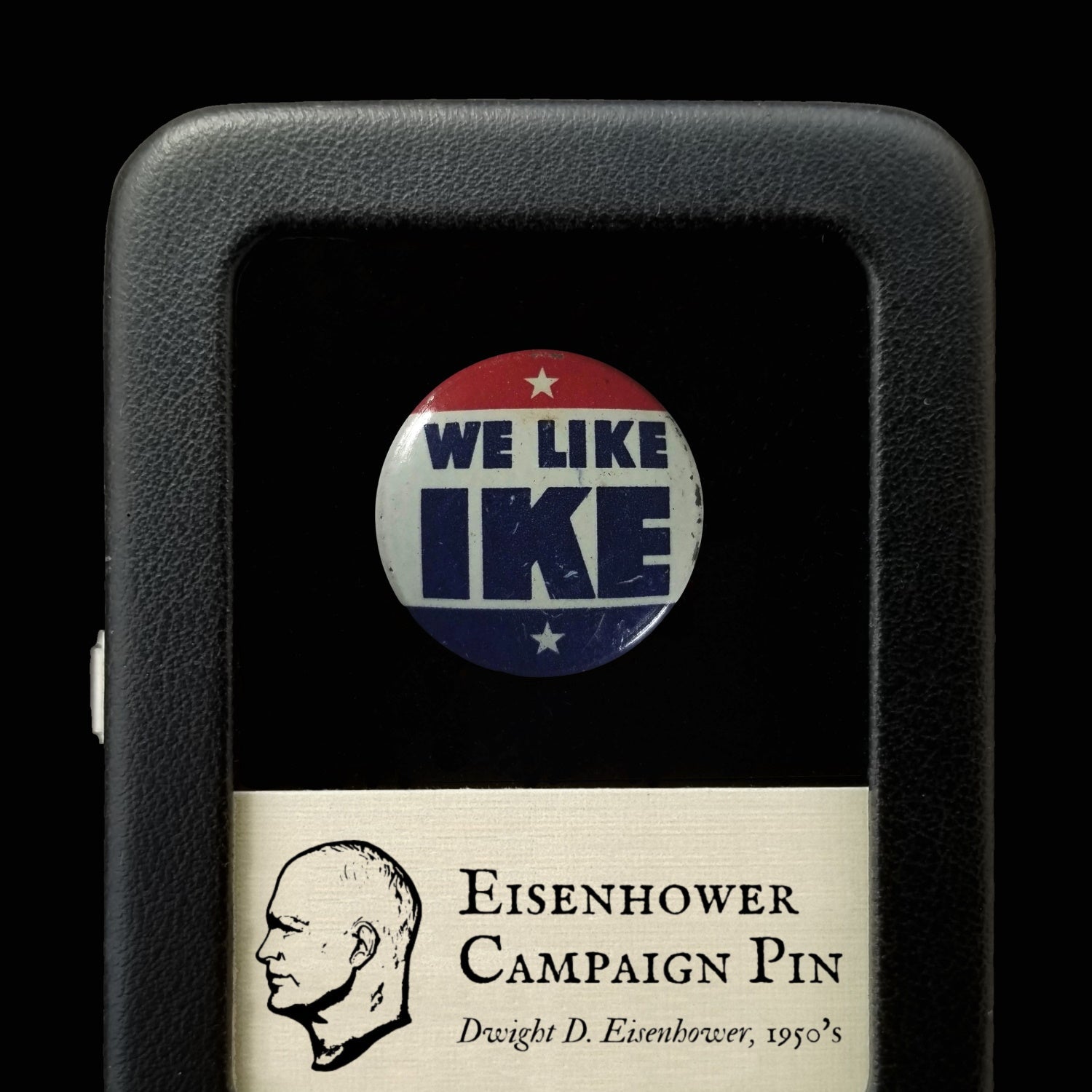 Dwight D. Eisenhower Campaign Pin - 1950's - United States