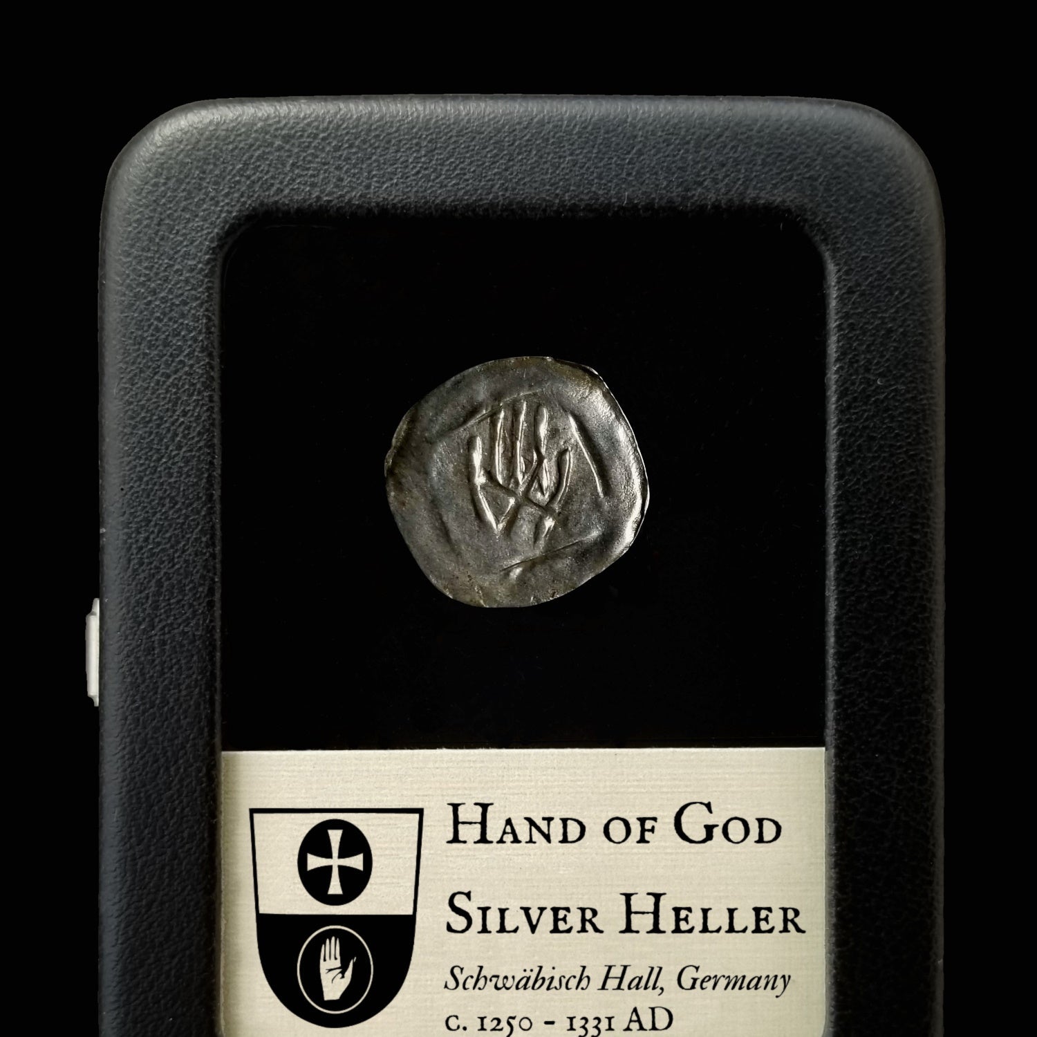 Germany, "Hand of God" Heller - 1250 AD
