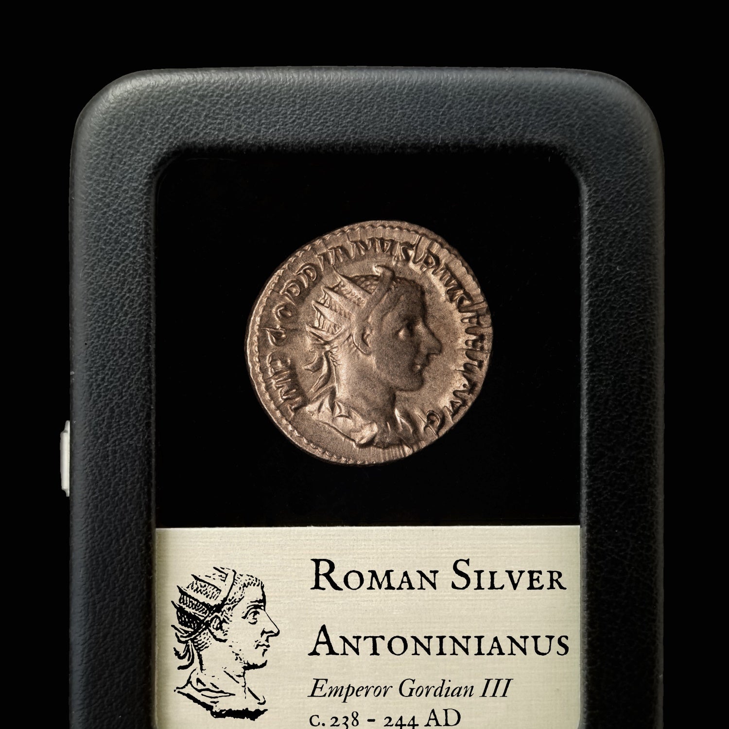 Gordian III Silver Antoninianus (High Grade) - 238 to 244 CE - Roman Empire