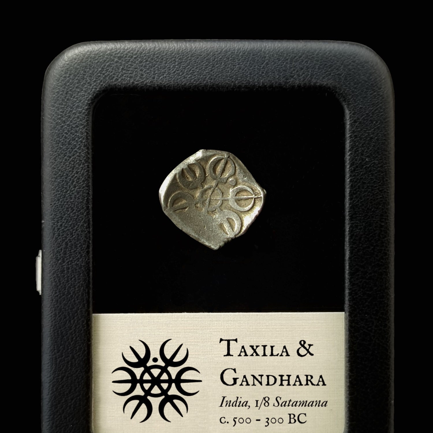 India, Taxila & Gandhara Silver Coin - 500 to 300 BCE - Achaemenid Empire