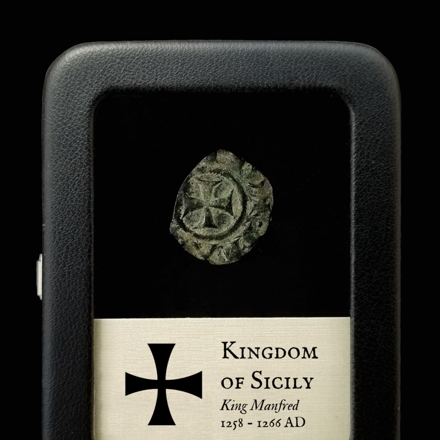 Italy, Kingdom of Sicily - 1258 AD - King Manfred