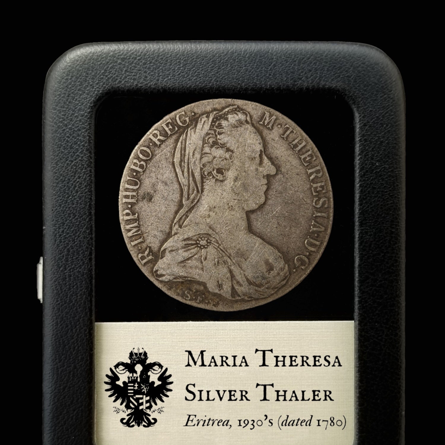 Maria Theresa Silver Thaler - 1930's, dated 1780 - Italian Eritrea