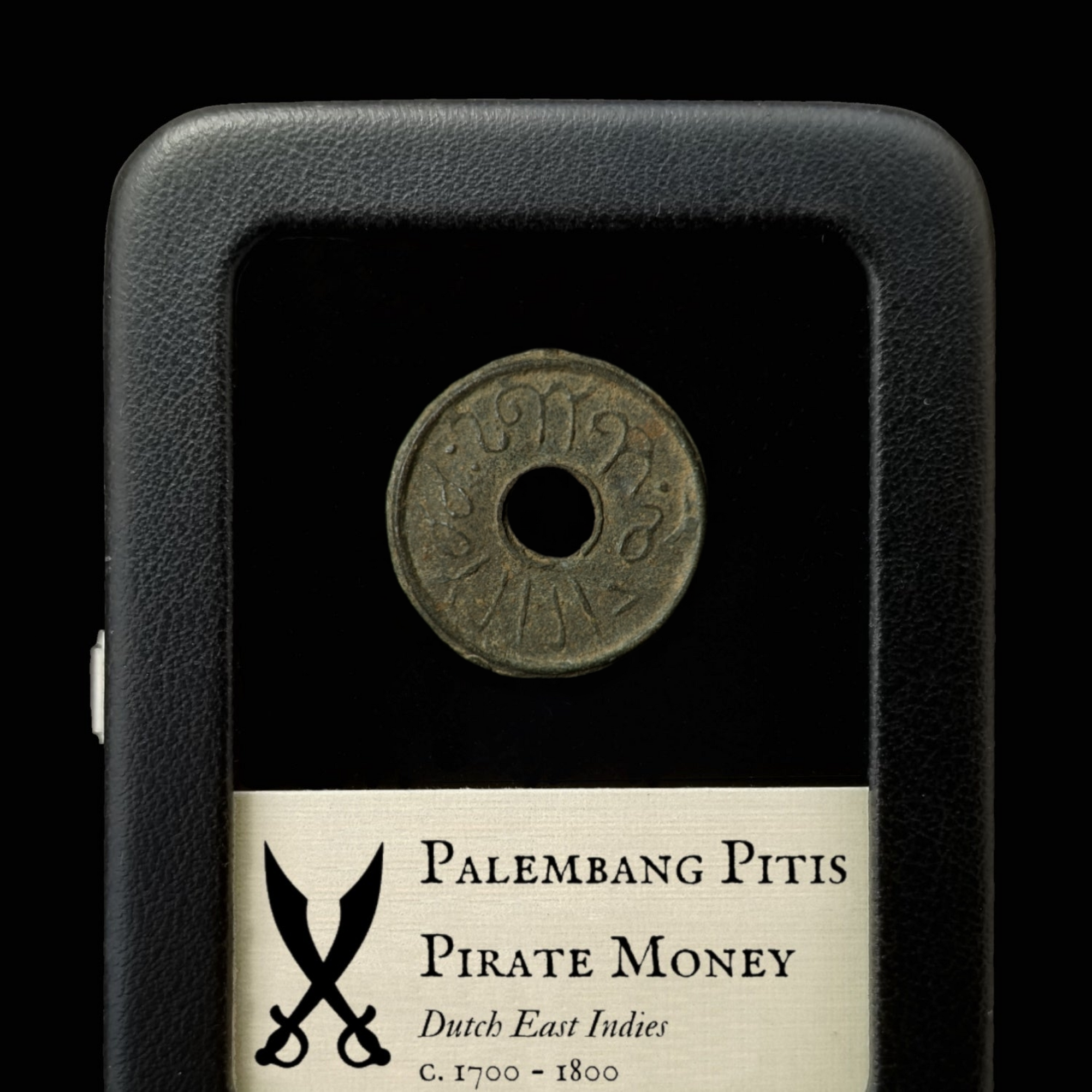 Pirate Money, Palembang Pitis - 1700's - Southeast Asia