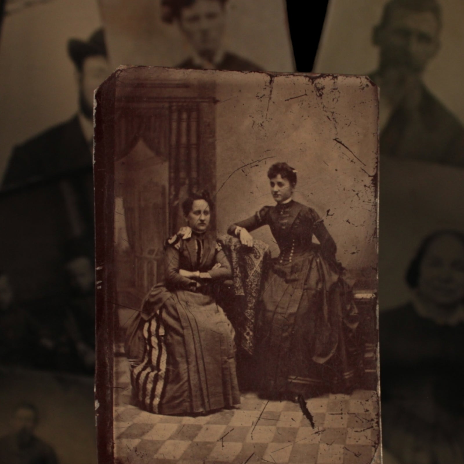 Antique Tintype Portraits - c. 1860 to 1900 - United States