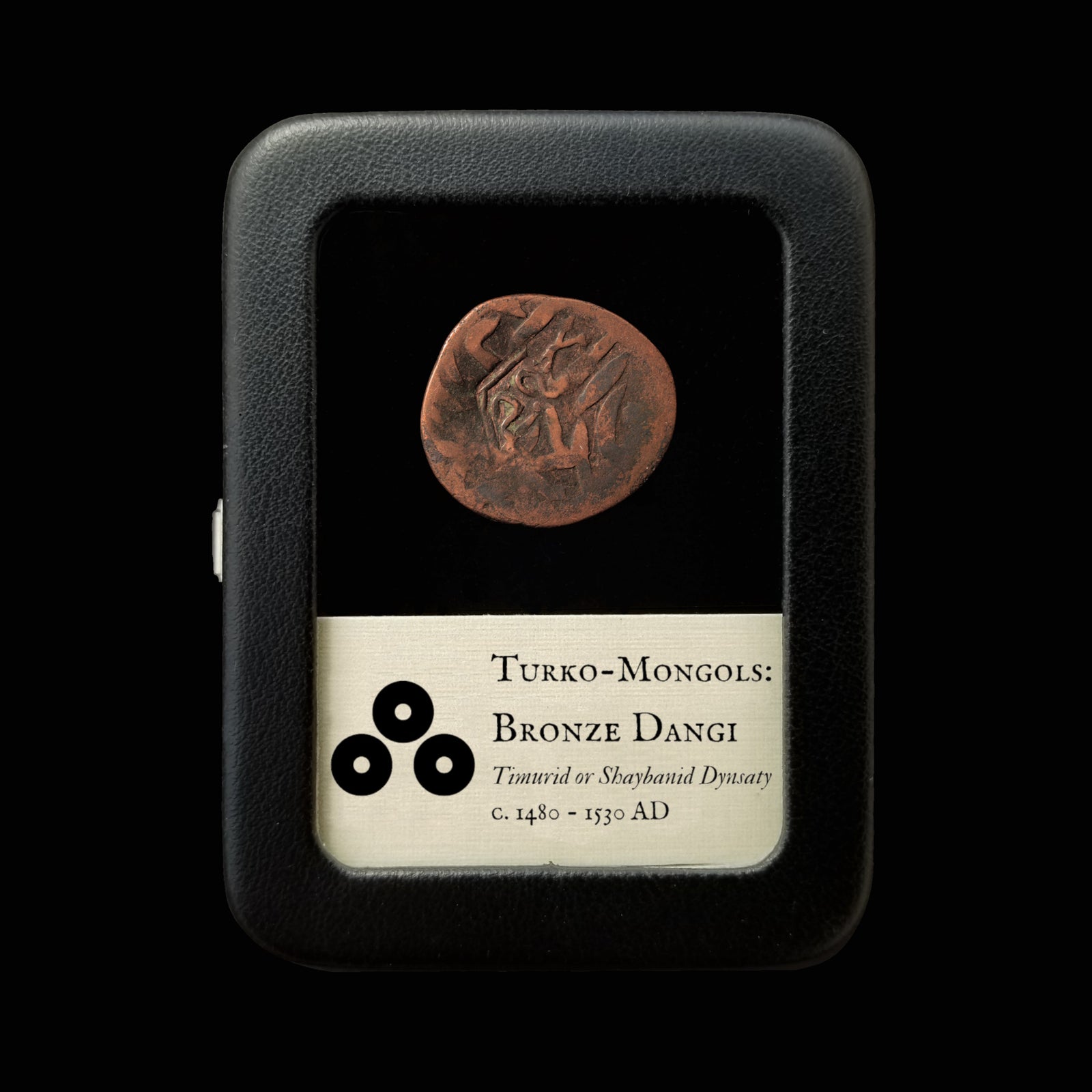 Turko–Mongols, Timurids or Shaybanids, Bronze Dangi - c. 1480 to 1530 CE - Central Asia