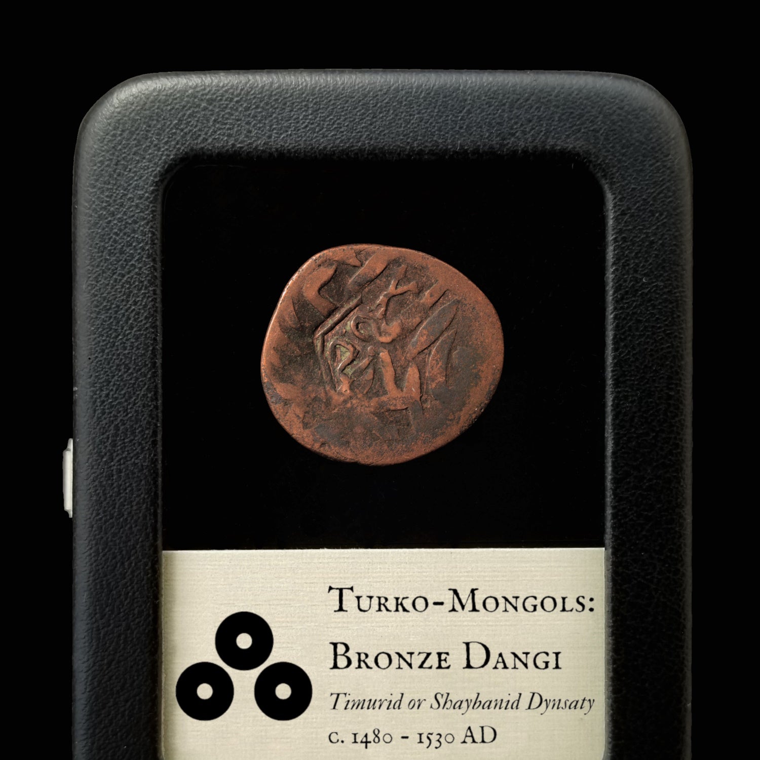 Turko–Mongols, Timurids or Shaybanids, Bronze Dangi - c. 1480 to 1530 CE - Central Asia