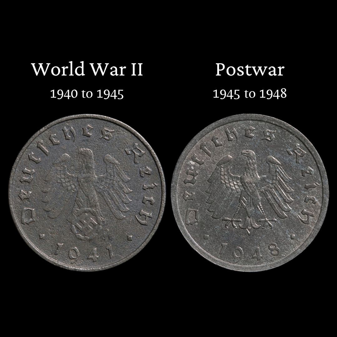 Allied Occupied Germany, Post-WWII, 10 Reichspfennig - 1945 to 1948 - World War II