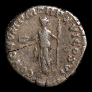 Rome, Emperor Commodus, AR Denarius, Concordia (Goddess of Agreement) - 190 CE - Roman Empire
