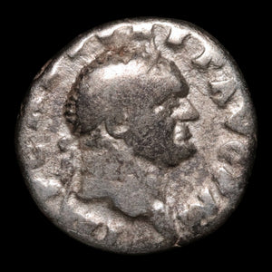 Rome, Emperor Vespasian, AR Denarius, Pax (Goddess of Peace) - 71 CE - Roman Empire