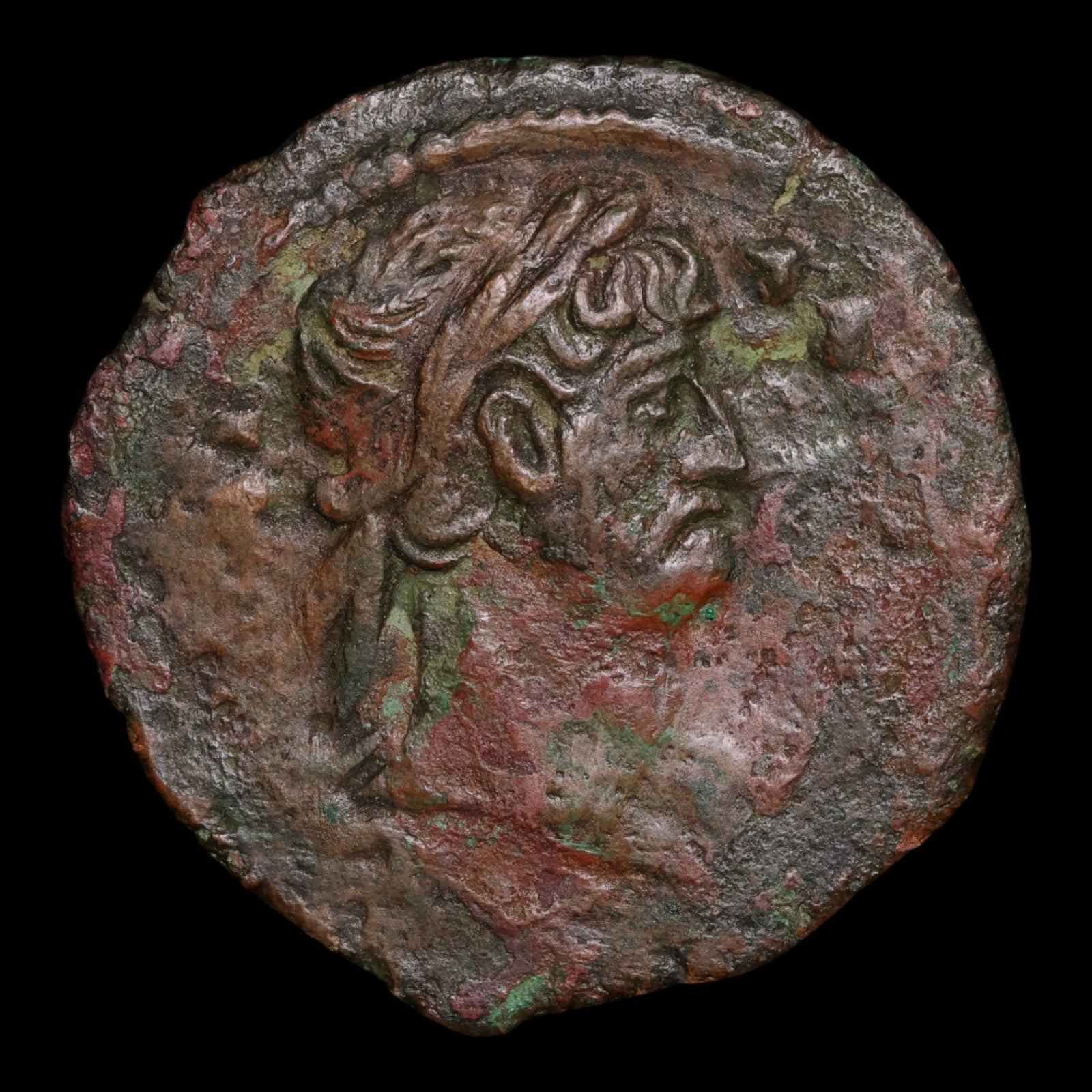 Egypt, Alexandria, Emperor Hadrian, AE Drachm, Euthenia (Prosperity) - 123 to 124 CE - Roman Provinces