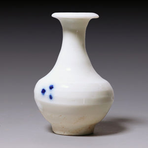 Ming Dynasty, Hand Painted Blue and White Miniature Vase