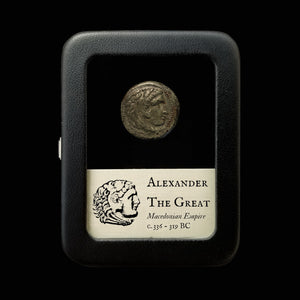 Alexander the Great Bronze Hemiobol  - c. 336 to 319 BCE - Macedon/Greece