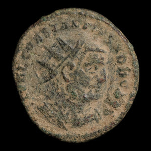 Rome, Emperor Constantius Chlorus, AE Unit, Jupiter (God of Sky & Thunder) - 295 to 296 CE - Roman Empire