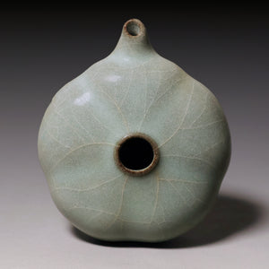 Ming Dynasty, Light Blue Glazed Water Dropper (Calligraphy Tool)