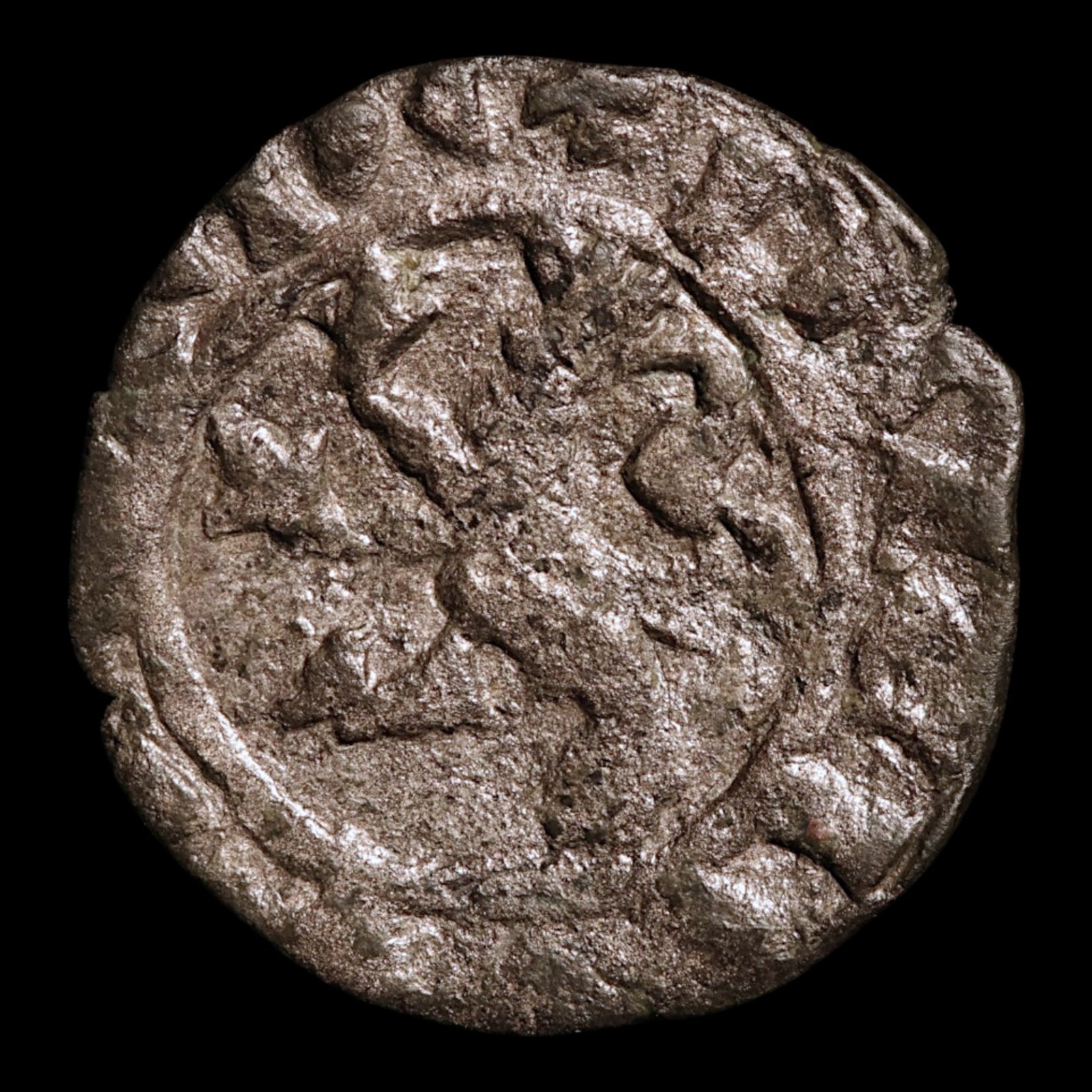 Kingdom of Cyprus, Lusignan Kings, BI Denier - c. 1250 to 1400 CE - Crusader States