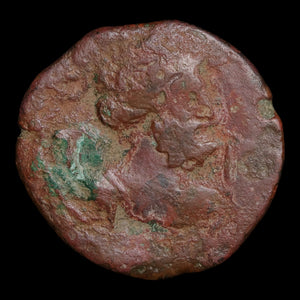 Egypt, Alexandria, Emperor Galba, AE Unit, Nilus (God of the Nile River) - 68 to 69 CE - Roman Provinces