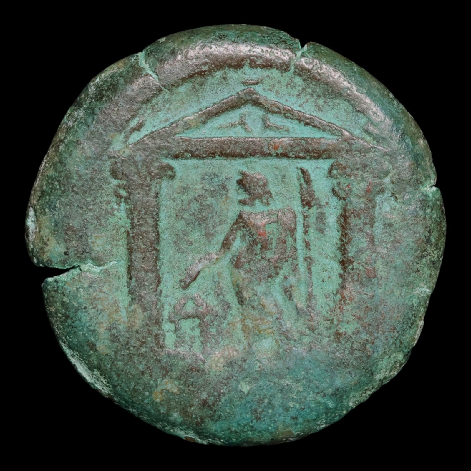 Egypt, Alexandria, Emperor Trajan, AE Drachm, Serapis (Sun God) - 98 to 117 CE - Roman Provinces