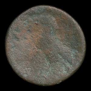 Ptolemaic Kingdom of Egypt, Queen Cleopatra VII, AE Diobol - 51 to 30 BCE - Ancient Egypt
