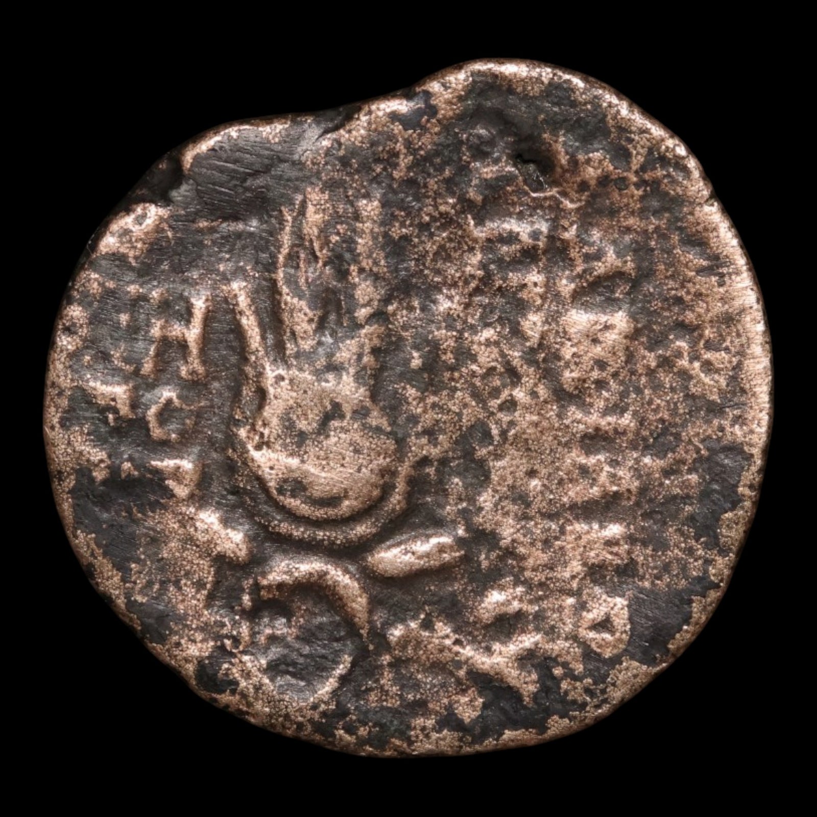 Seleucid Empire, Emperor Antiochus VII, AE Unit, Eros & Isis - 139 to 138 BCE - Greek World